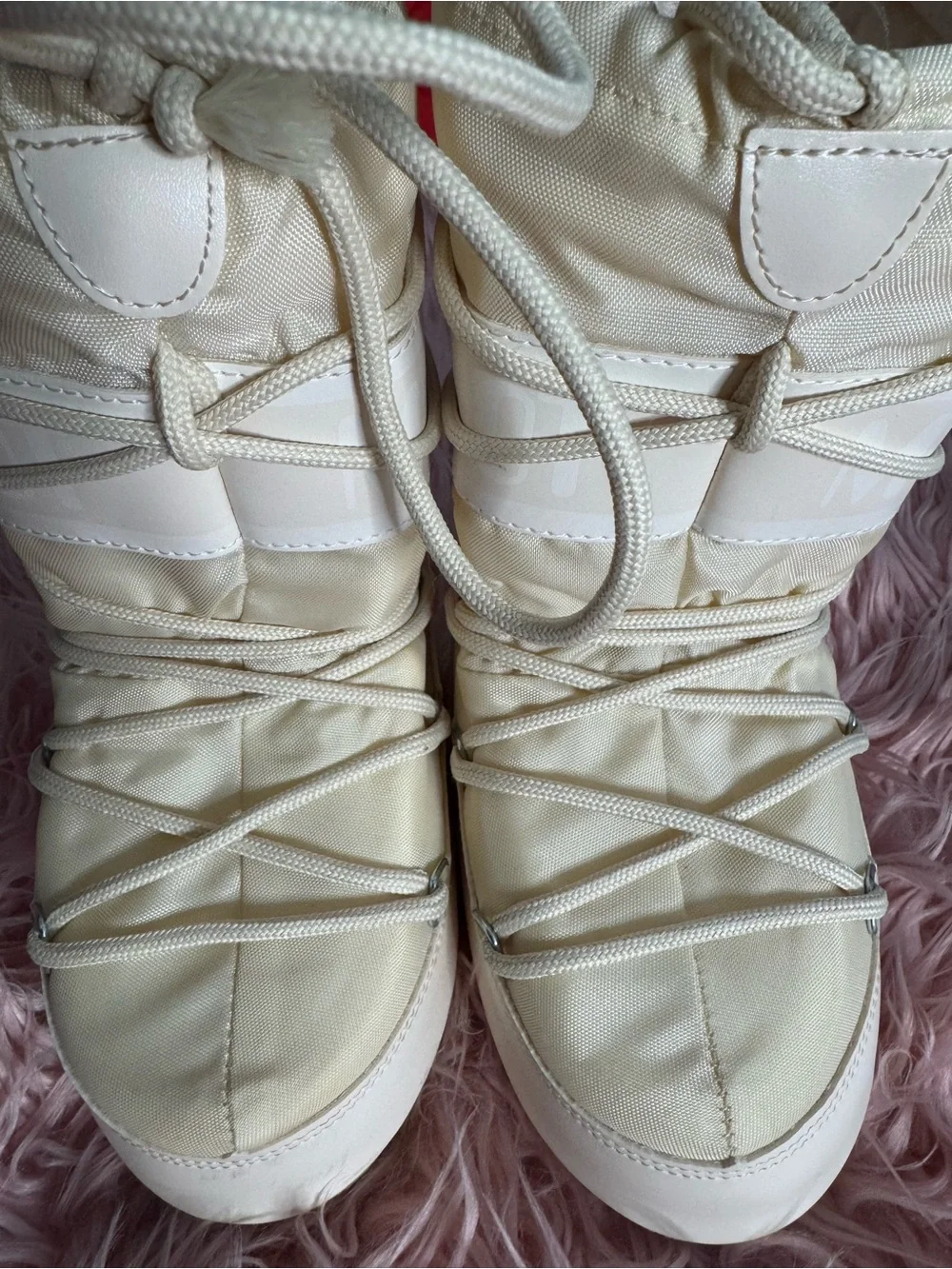 Moonboots cream kids